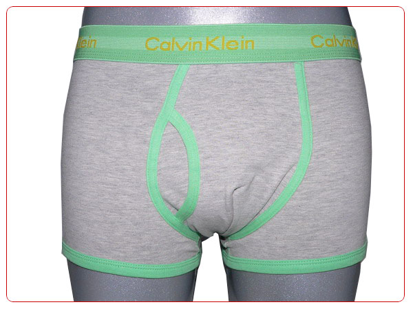 Boxer Calvin Klein Hombre 365 Verde Gris